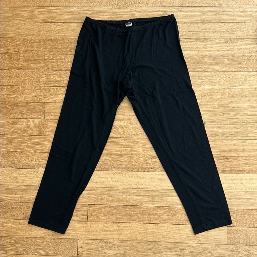 ONLY HEARTS NYC helena stuart black knee length legging size small 94% rayon